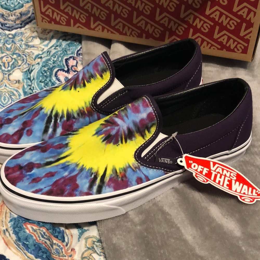 Tie dye Vans